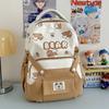 Schoolbag Junior High School Student Backpack Female Japanese Cute Bear Campus Large Capacity School Bag Girl Versatile Casual Backpack