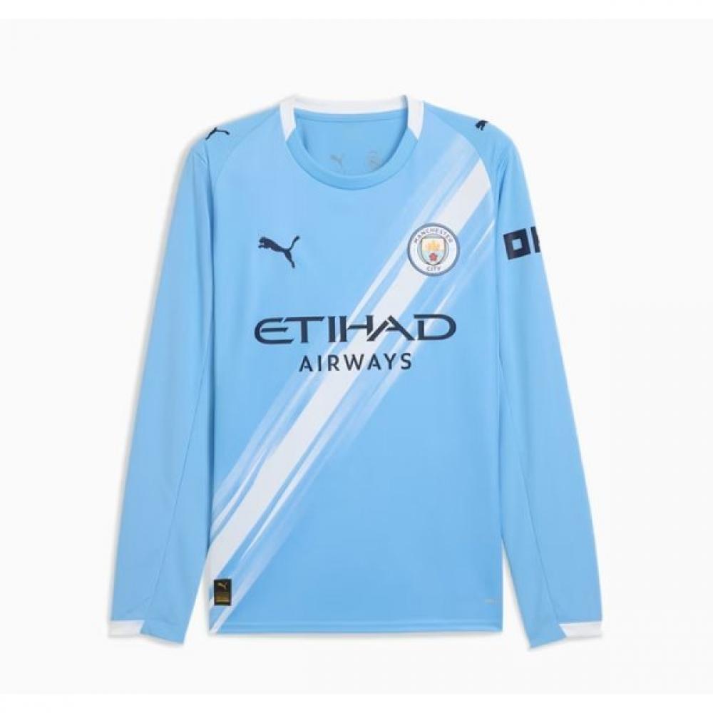 Puma Mcfc Home Jersey Long Sleeve Replica Mcfc Home Jersey Replica Ls 78033901
