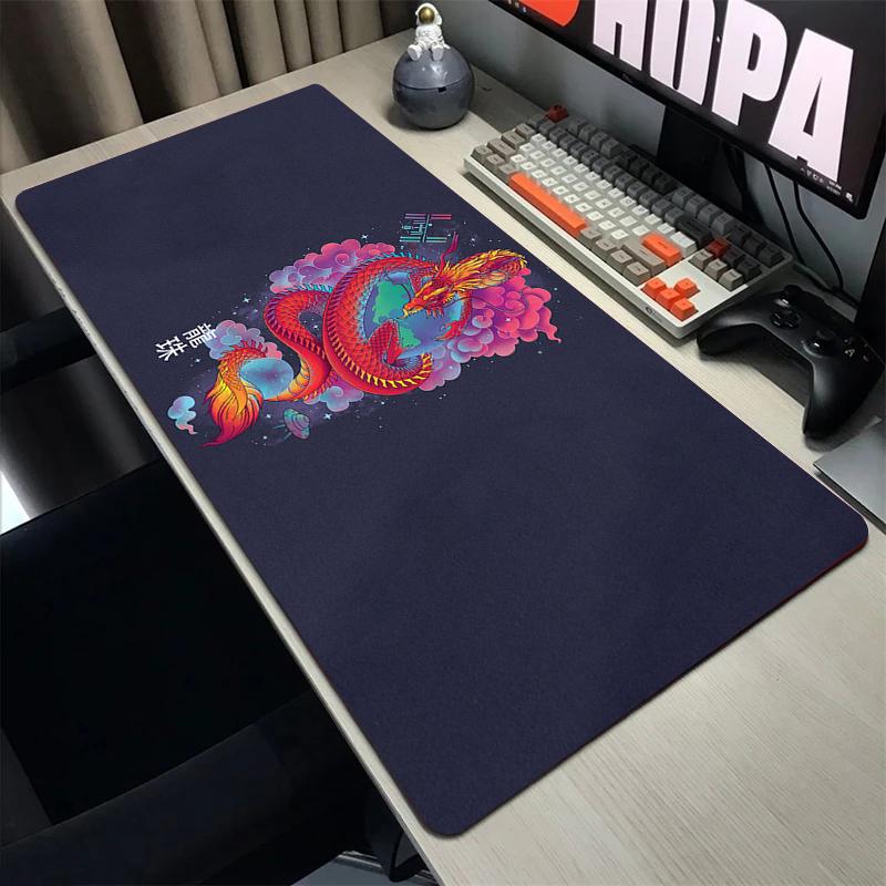 Chinese Dragon Mouse Pad Large Gaming Mousepad Natural Rubber Soft Mouse Mat Pc Gamer Accesorios Mousepads Laptop Office Carpet