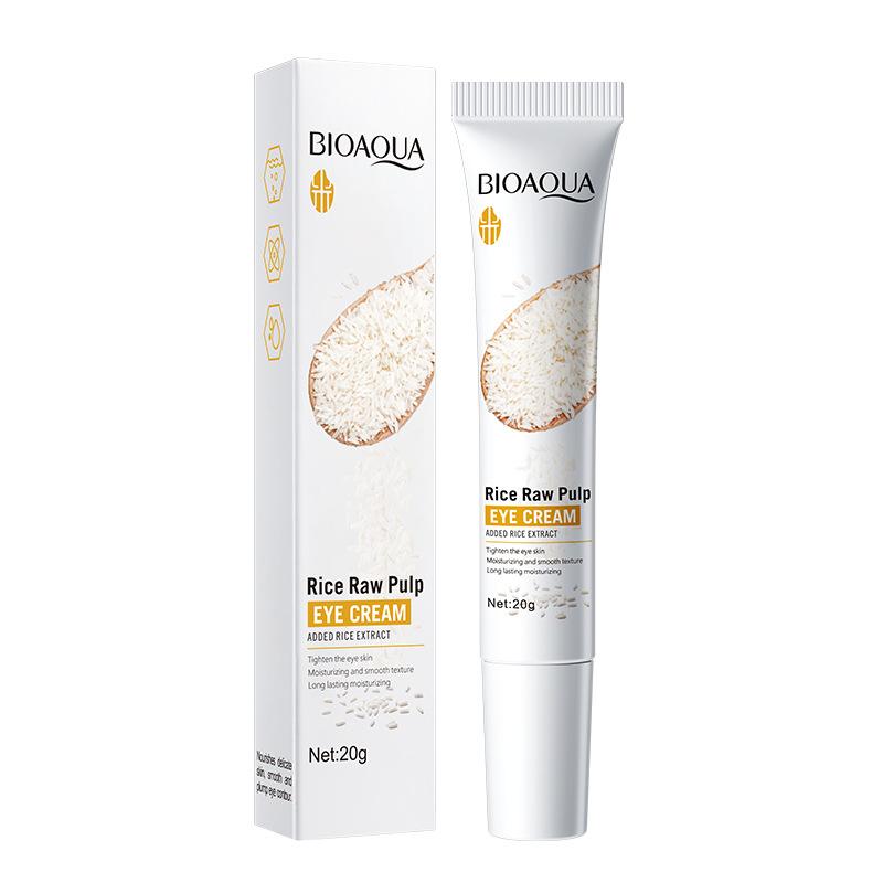 

Rice Eye Cream Dark Circles Anti Aging Moisturizing Eye Cream Firming Hydrating Wrinkle Care Eye Treatment Skin Care 20g
