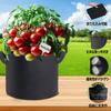 Nonwoven Fabric Grow Fabric Nonwoven Fabric 5 Gallon 31cm Wide X 27cm Fits 10 16 Perfect for Home Grow Fabric Pot 5 Planter, Bag, Pot, Pot, Capacity,