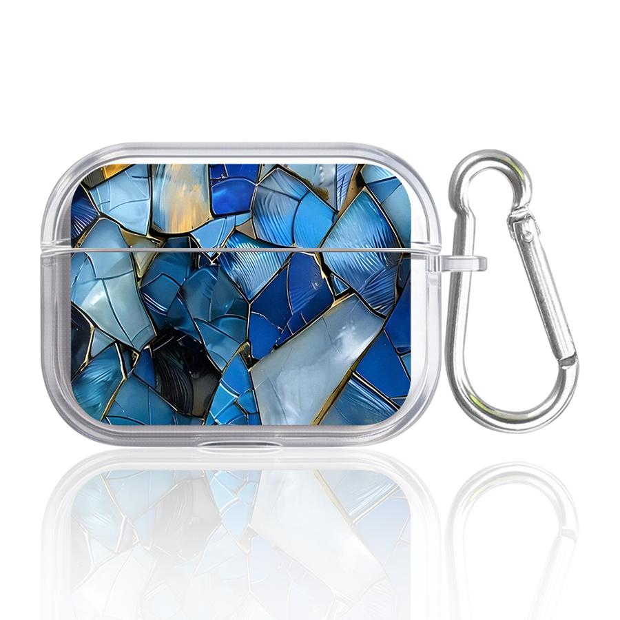 Irregular Patterns Case For Airpods 4 3 Pro Pro2 1 Pro3 2 Clear Earphone Cases Cover