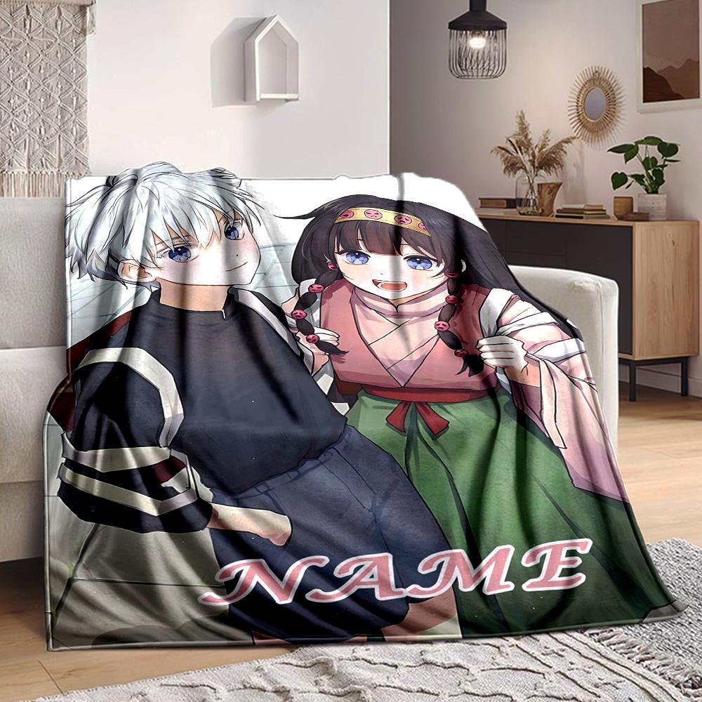 Custom 1pc Name's Adventure Blanket, Soft And Comfortable Blanket, Casual Warm, Camping Travel Blanket, Birthday Gift Q912129