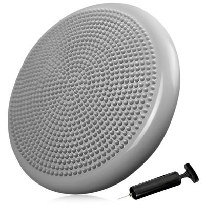 [5-Year Better Posture] Balance Disc, Balance Cushion, Pad, Core and Pelvic Care, PLEAVIT Gray