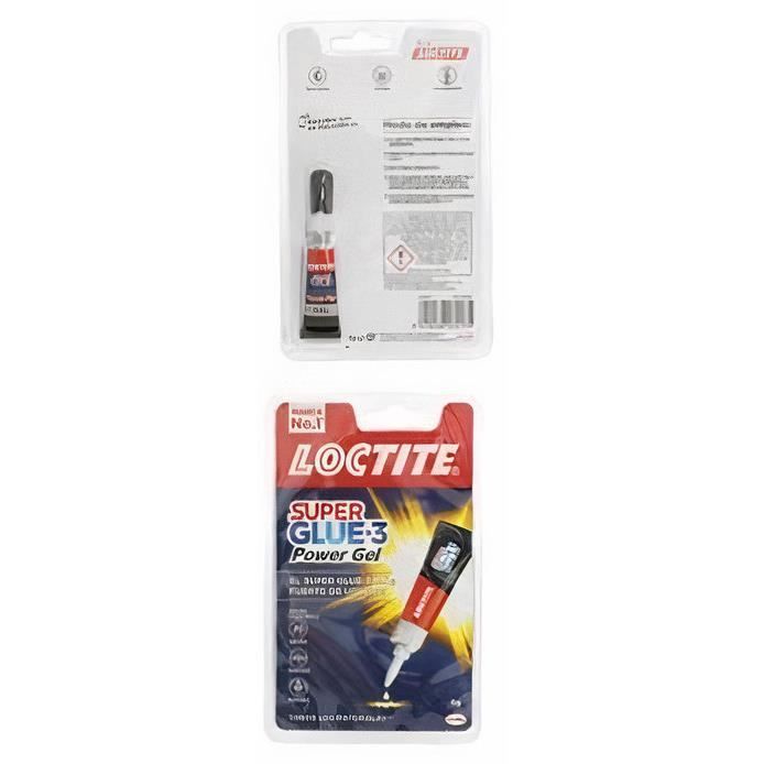 Colle - Loctite - Superglue-3 - 3 grammes - Transparent - Multi-usages