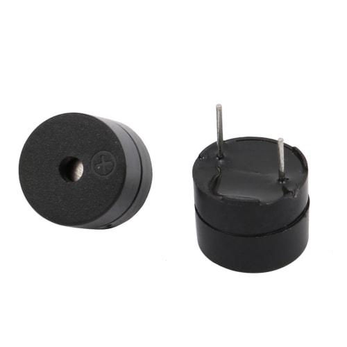 uxcell 5pcs 12x9mm 5V 30-40dB Industrial Active Electronic Alarm Buzzer