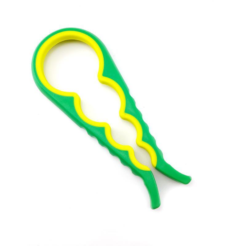 1/2 Multifunctional Cap Opener Four-In-One Cap Opener Can Opener Labor-Saving Cap Opener Kitchen Daily Necessities Bottle Opener