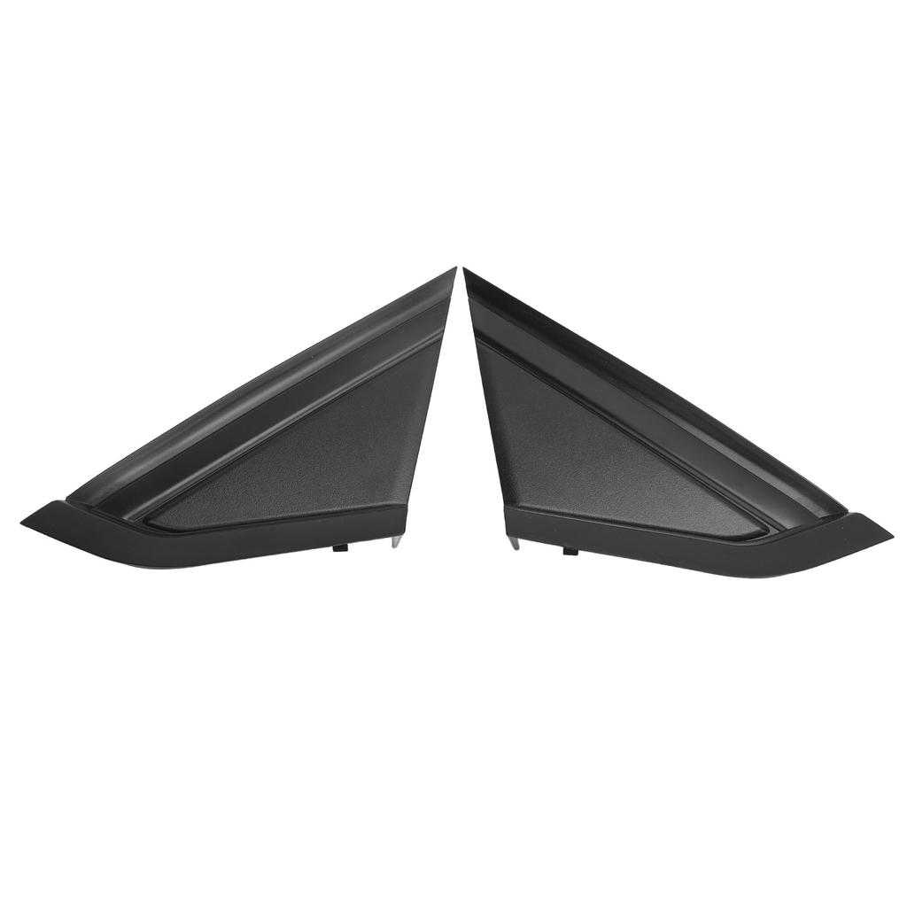 Rear View Mirror Triangle Plate Trim 9647011377 Door Mirror Corner Molding Cover Replacement for Citroen C4 2004 to