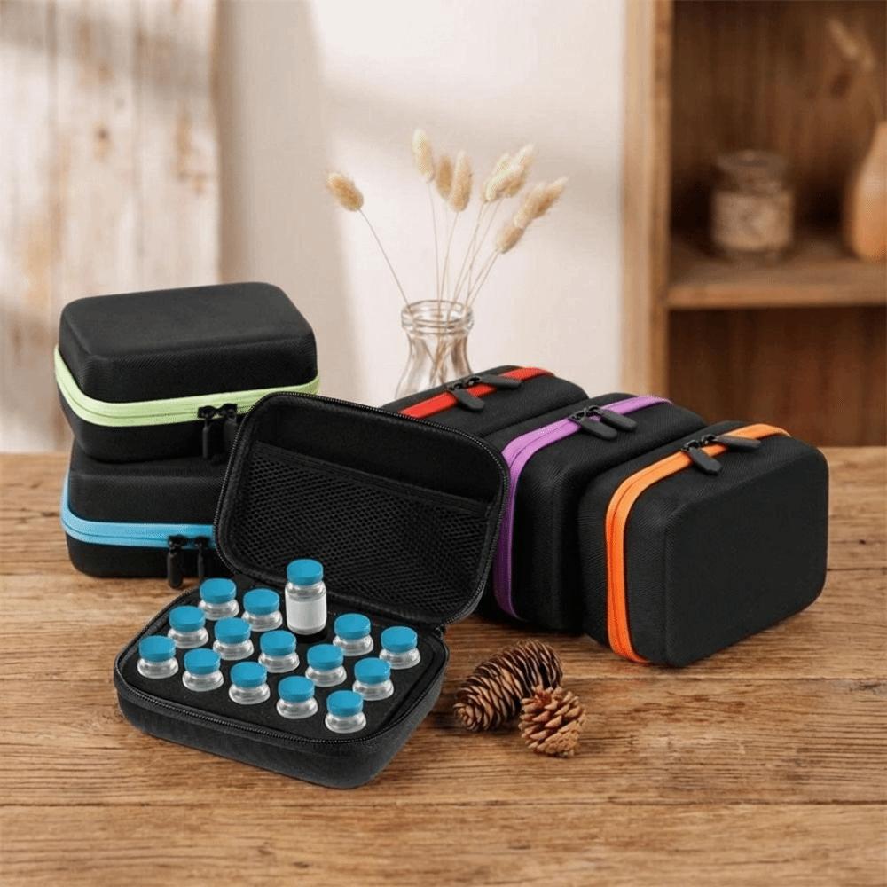 15 Slots Insulin Vial Storage Case 10ML Insulin Organizer Insulin Vial Protector Travel Use