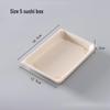 Disposable Sugarcane Sushi Takeaway Box