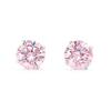 Gift from New York Earrings for 14k White Single Stone Perfect for Gift Women, 1.25ct, Gold, Earrings, Pink, Hypoallergenic, Women,