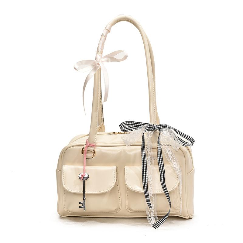 

Сумка Сумка Новая Большая Вместимость Сумка на Плечо Сумка с Двойным Карманом no pendant