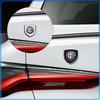 1Pcs 3D Metal Auto Door Shield Emblem Car Body Badge Sticker Styling For Alfa Romeo 147 159 Giulietta Giulia Mito Spider Alpha Nheadrest