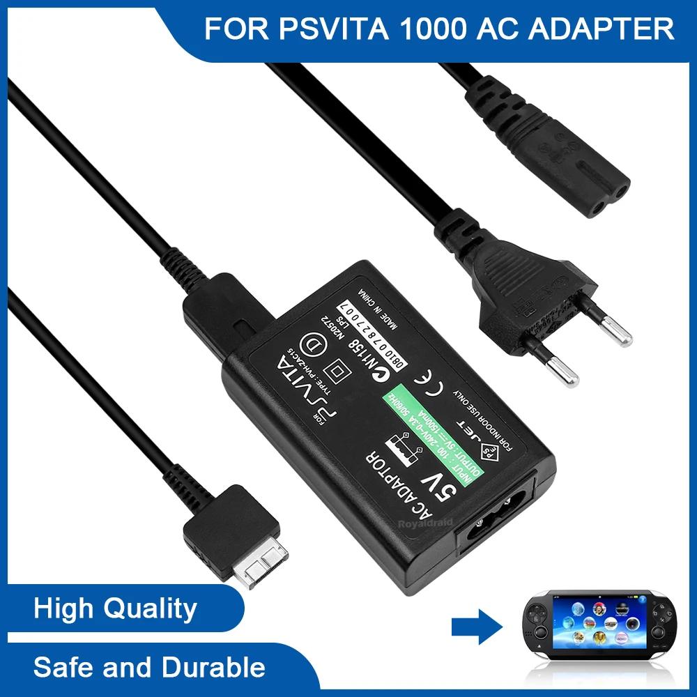 Enchufe UE EE. UU. Cargador de casa Fuente de alimentación Adaptador de CA de 5 V Cable de carga USB para consola de juegos Psvita PS Vita PSV 1000 Accesorio