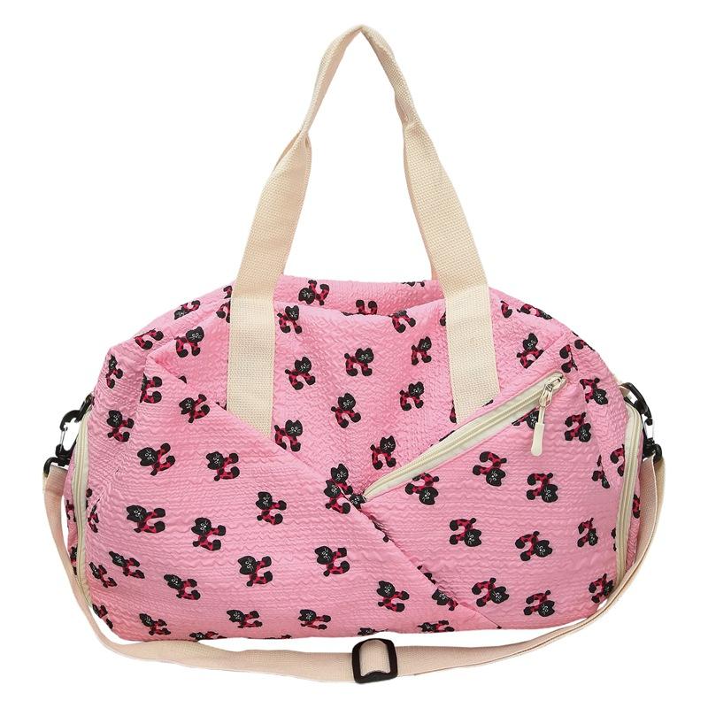 Large-capacity short-haul travel bag New handbag Dry and wet separation Sports messenger fitness bag Luggage boarding