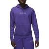 Sweat à capuche à cordon de serrage de couleur unie Air Jordan pour homme Violet foncé DV6464-514