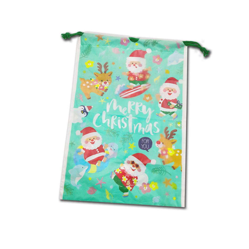

Новорічний мішечок для цукерок Санта-Клаус, подарунковий мішечок, сніжинка, мішечок на зав’язках, веселих різдвяних прикрас для дому Ноель, подарунок