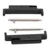 1 Pair Black Color Watch Strap Connection Adapter  Watch Band Replacement