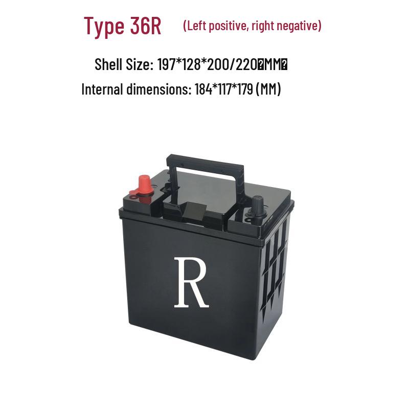 Various Car Models Lithium Battery Case: ABS Waterproof Shell with Pure Copper Terminals, Supports Up To 200AH.