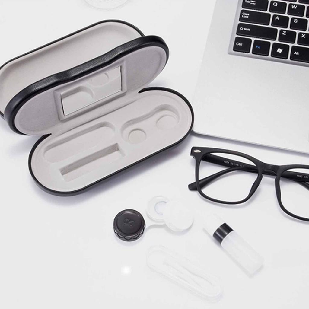 Double Layer Dual-use Glasses Case Storage Box Lens Case