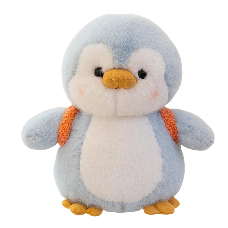 Soft Fat Penguin Plush Toy Cute Stuffed Couple Penguin Furry Doll Sleep Hug Pillow Home Cozy Decoration Cushion Birthday Gift