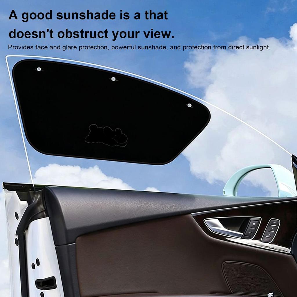 1PC Car Window Shades Side Window Sun Shade Magnet Privacy Curtains UV Reflection Anti Glare UV Block Sunshade Protection Cover