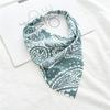 Chiffon Printing Flower Bandana Hair Scarf Headband for Women Vintage Long Ribbon Scrunchie Beach Bandanas Hair Accessories