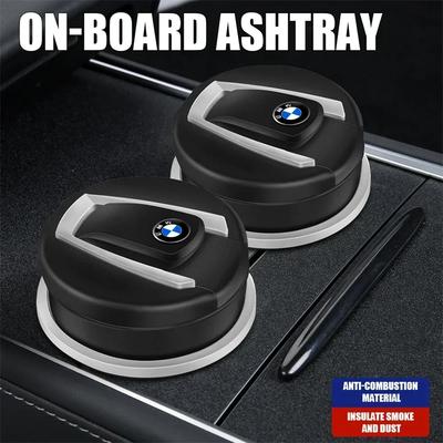 X4 X5 X6 For BMW Car Ashtray Storage Cup Smokeless with LED Light Car Styling For BMW E36 E46 E90 E60 E39 F30 F10 F20 X5 E70 E53