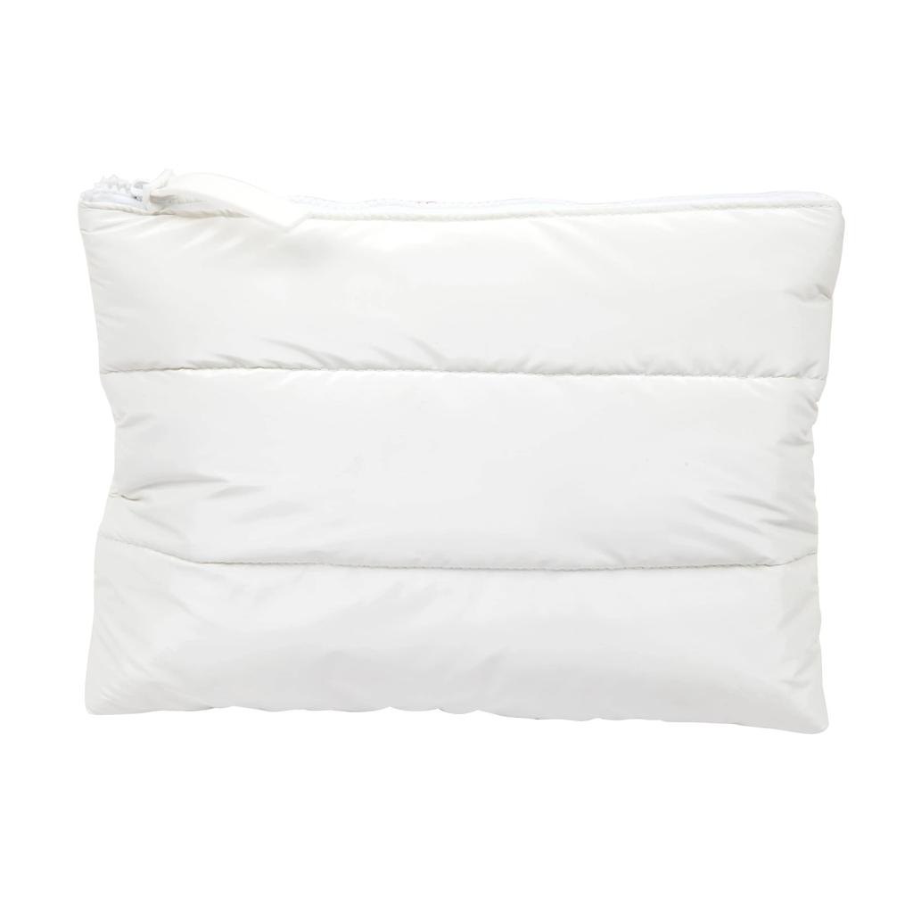 SunnyLIFE Puffer Pouch Cosmetic Accessory Bag White