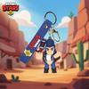 Keychain Brawl Stars Brawl Stars Bull Fighter Figurine Toy for Keys, Backpack, Bag 7 Cm