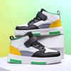 Childrens Skate Shoes High-Quality Leather Wear-Resistant Outdoor Walking Shoes Flat Breathable Comfortable Sneakers for Kids
