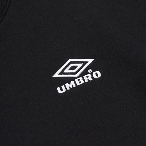 Felpa UMBRO Crispy Taslan Nera (Uq321Cfs91) (Un tipo)