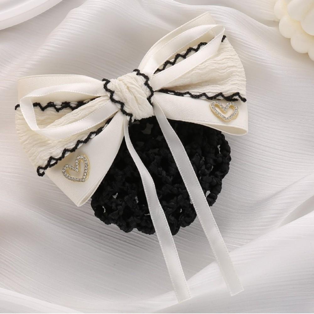 Elegant Bun Snood Hair Clip Fine Mesh Nurses Spring Clip Net Bun Hair Cover  Formal Events