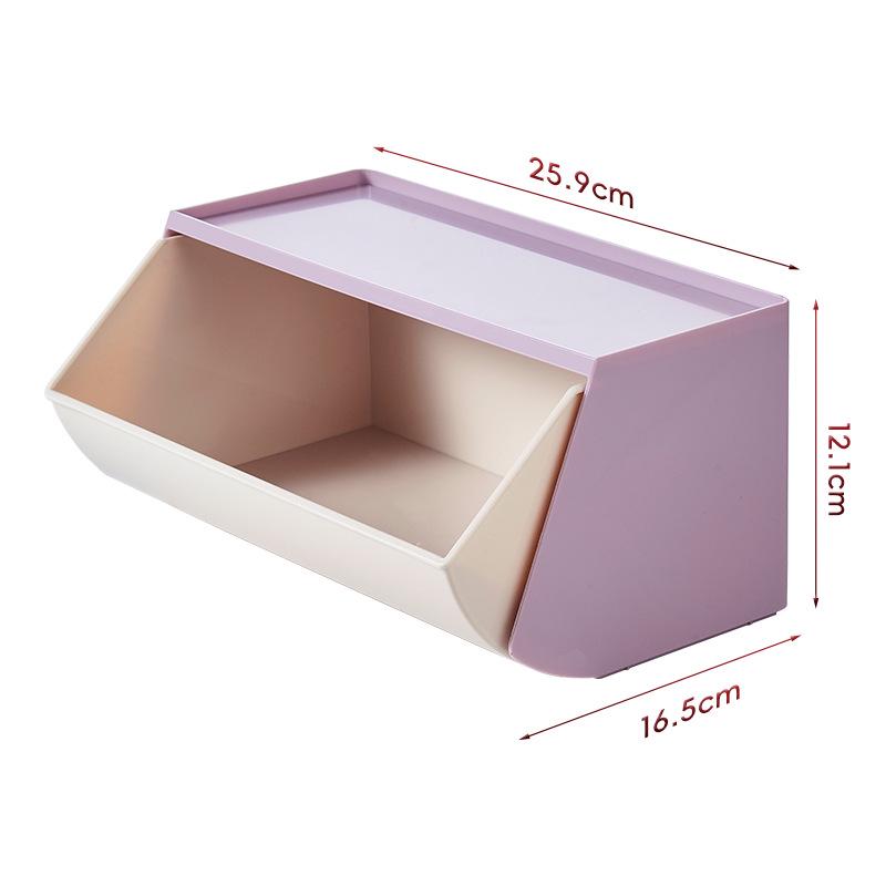Wall-Mounted Multi-functional Kitchen Basket for Scallions, Ginger & Garlic Storage