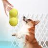 Squeaky Tennis Dog Chew Toy Bite Resistant Aggressive Chewer Interactive Ball Toy Small Medium Large Dog Teething Cleaning Ball Toy
