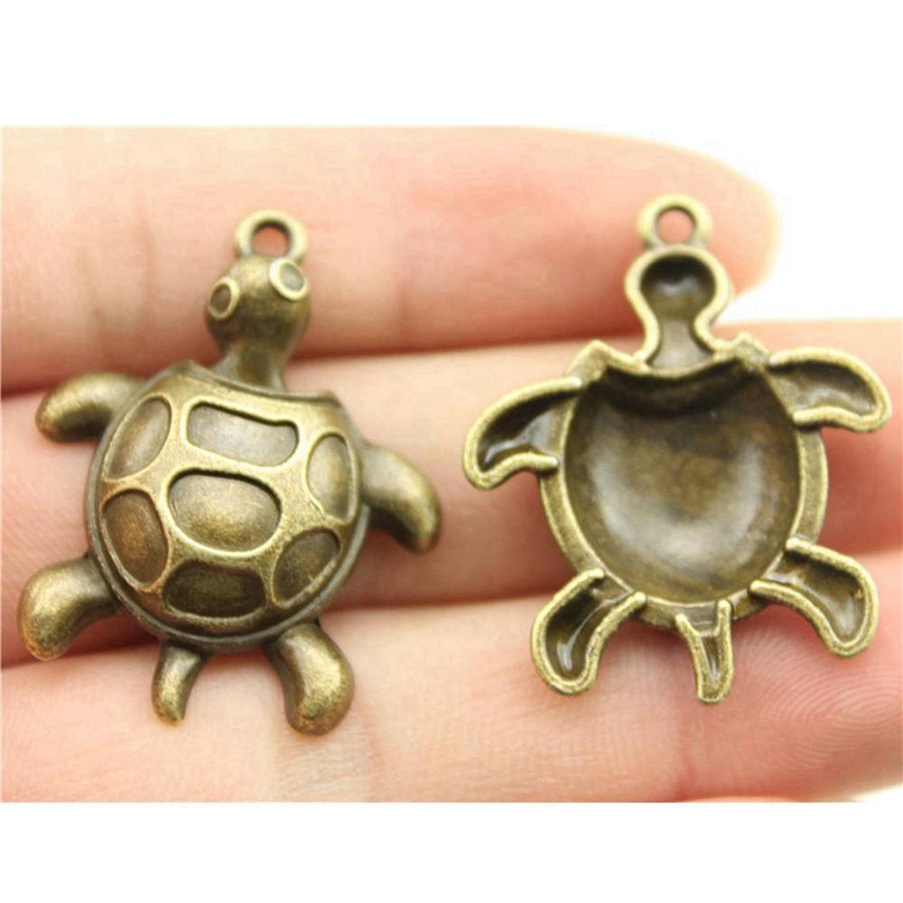 Charms Turtle Sea Turtle Pendants Minimalist Jewelry Components QC133