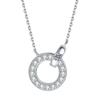 New S925 Silver Korean Version Fashionable Women's Pendant, Niche, Simple, High-quality, Exquisite, of Wedding Jewelry
