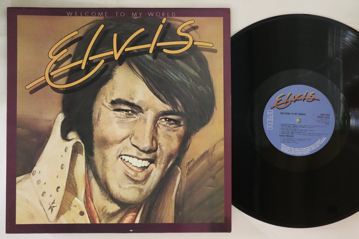 

LP Record ELVIS - Welcome To My World RCALP3020 RCA UK Rock Used