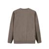ANTA Polar Fleece Crew Neck Sweatshirt Brown Men 952547704-2