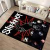 Rutschfester Teppich mit Heavy-Metal-Band-Print, geeignet für Sofas im Wohn- und Schlafzimmer
