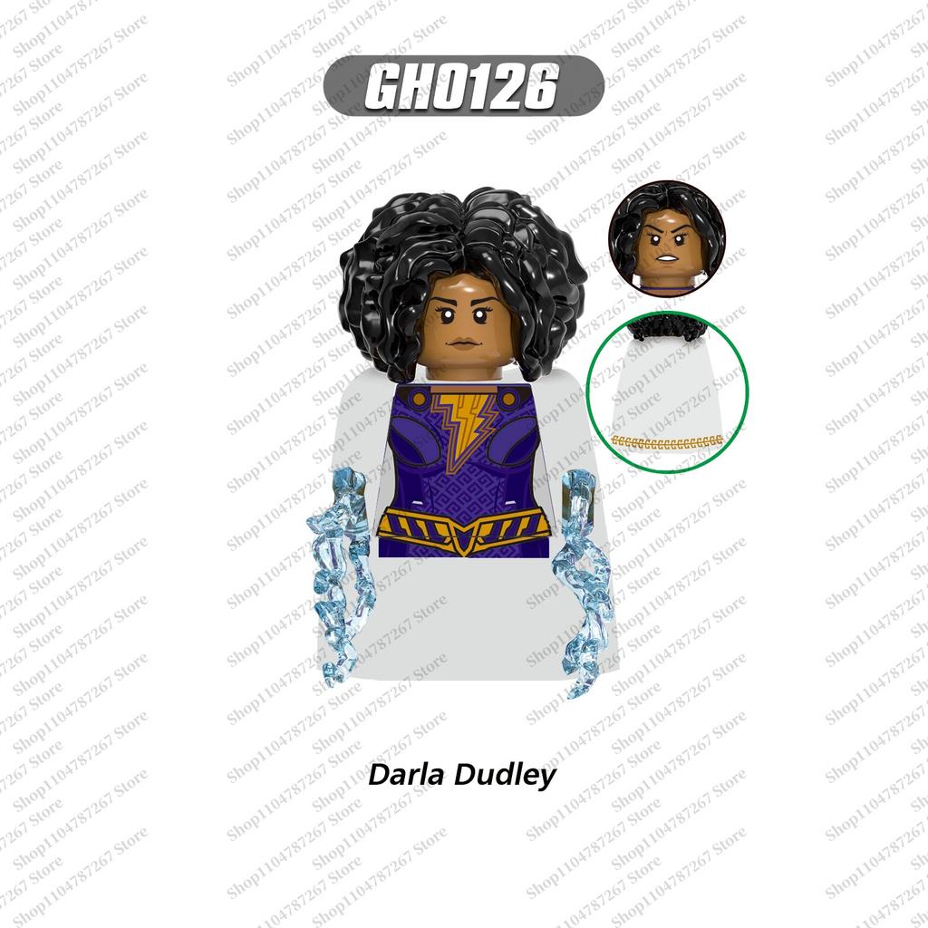 Hot brick toys Superhero series puzzle building blocks children's DIY brick toys plush toys Christmas party gifts