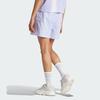 Adidas Originals Adicolor Gestreifter Print Logo Mid-Waist Lockere Cargo-Shorts Damen Unterteile Helllila JH1075
