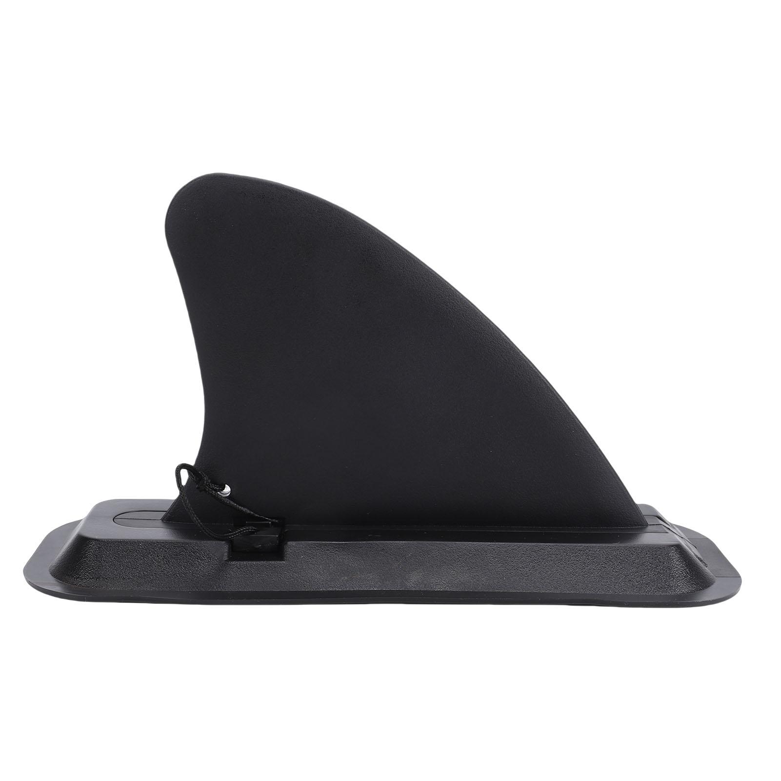 Surf Fin Detachable Inflatable Stand Up Paddle Board Fin Replacement 4 Inch Side Wing Skeg Tracking Fin Base for Canoe