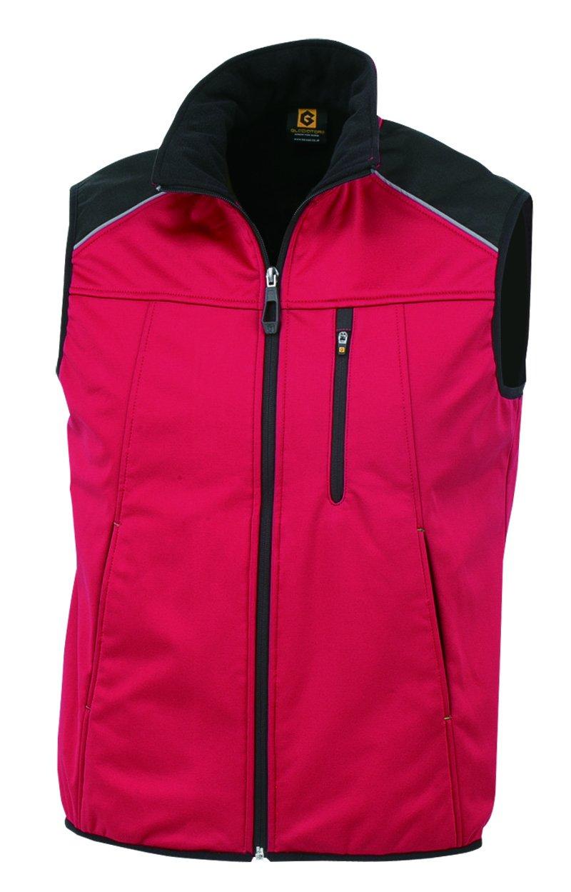 

[COCOS Nobuoka] G-2249 Windproof Stretch Vest, Red, Size LL
