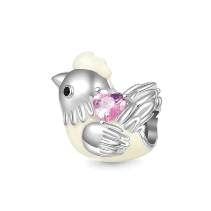 Kupferplattierte Tier Hund Katze Eule Leuchten im Dunkeln Anhänger Charms Perlen Passen Original Pandora Armband Damenschmuck