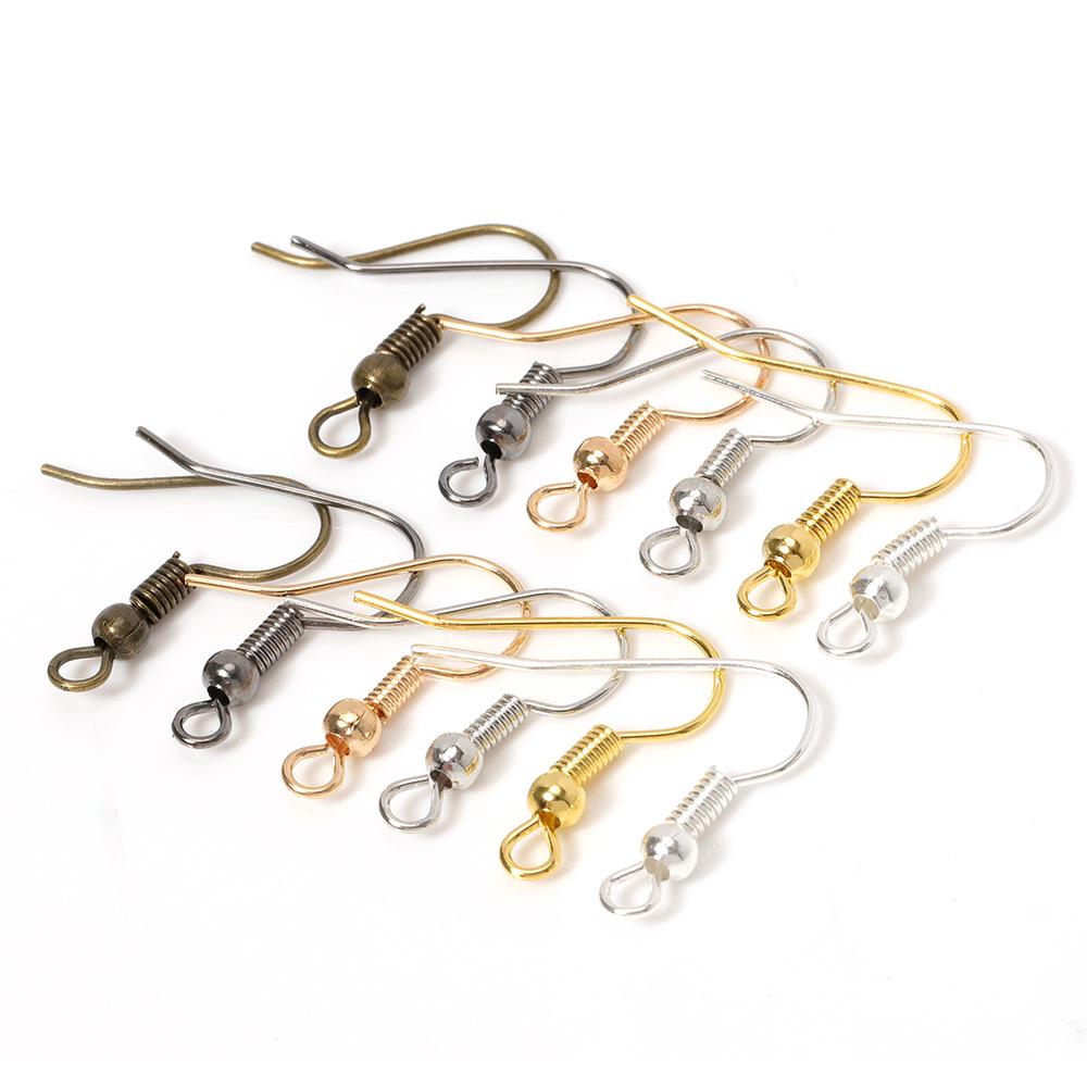 

Multi-Color Handmade Metal Ear Hook Accessories for DIY Earrings