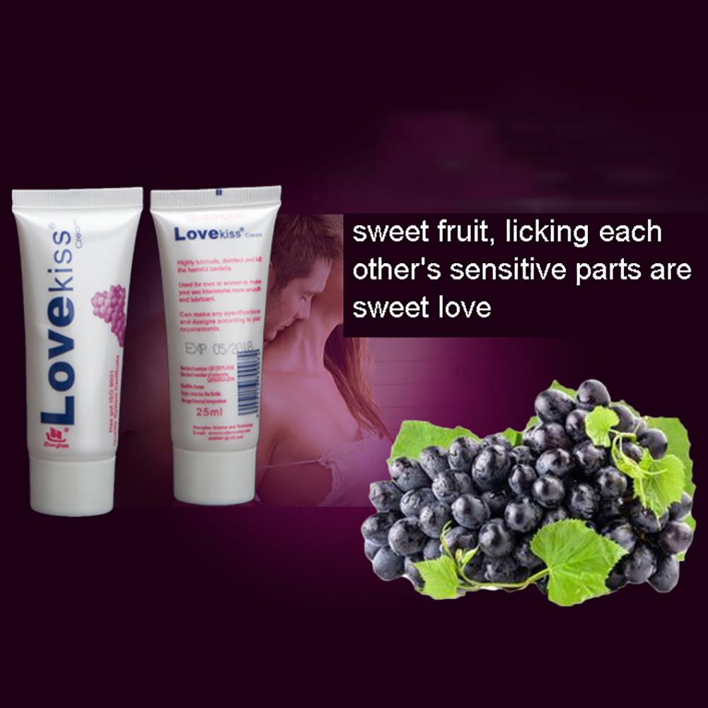 25/30/50ml Sex Lubricant Fruit Flavor Vagina Anal Water Soluble Body Massage