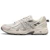 Gel-Venture 6 Mode Stoff Synthetikleder Langlebig Atmungsaktiv Low-Top Laufschuhe Damen Sneaker Grau Grün 1012B359-020