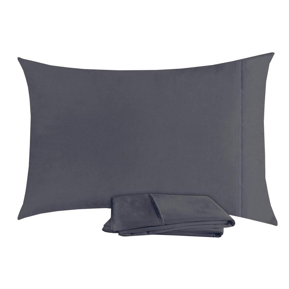 

Набор из 2 наволочек - Наволочки из 100% хлопка - Ультрамягкие и дышащие - Наволочки для сна Набор из 2 наволочек (50 см х 70 см) 50 cm x 70 cm серый ясень