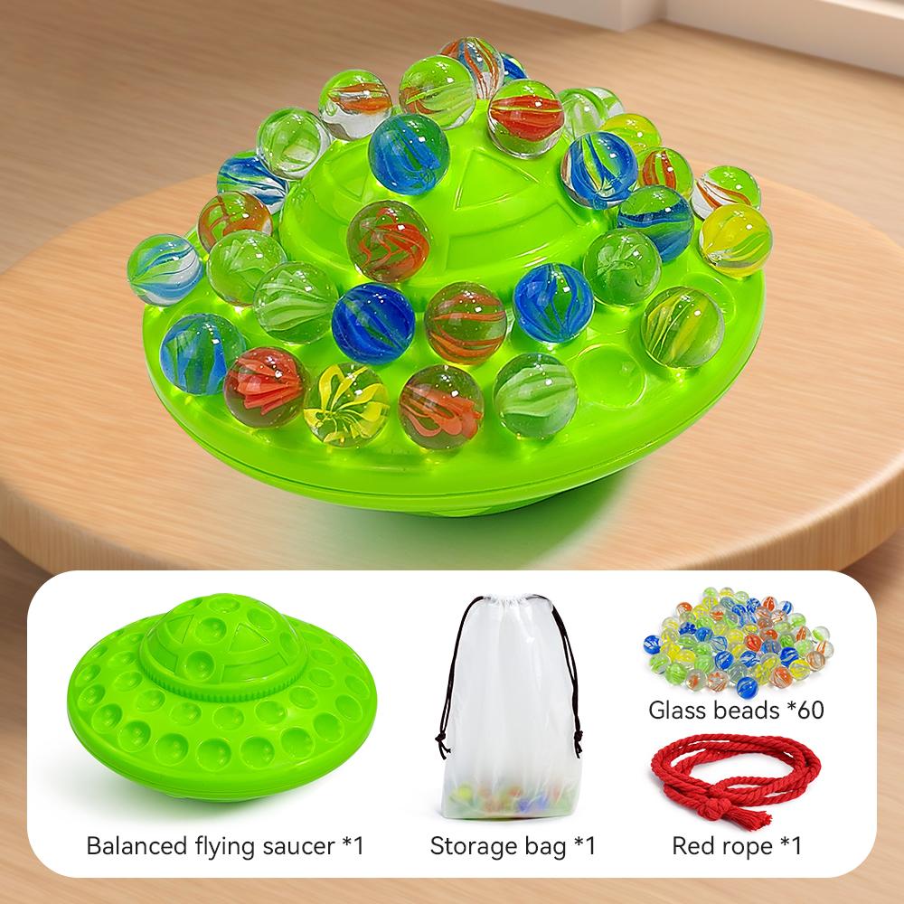 

Balance Game Pinball Stacking Plate Swinging Ball Intelligence Building Blocks Pinball Colorful Glass Bead Party Game світло-зелений колір